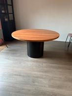 Mooie ronde eettafel 140 cm, Ophalen, Rond, Zo goed als nieuw, Vijf personen of meer
