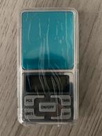 Super mini weegschaaltje, super nauwkeurig, 0,01gr tot 500gr, Ophalen of Verzenden, Zilver