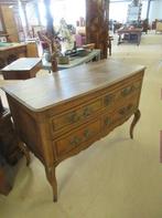 Oer 11585 grote ANTIEKE eiken Franse commode met mooi beslag, Antiek en Kunst, Ophalen