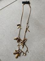 J.Crew Gouden Ketting met Edelstenen, Ophalen of Verzenden, Zo goed als nieuw, Goud, Met edelsteen