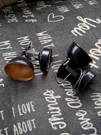 2 Industriële Wandlampen, Huis en Inrichting, Ophalen, Zo goed als nieuw, Metaal, Industrieel