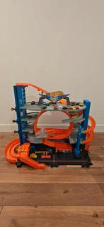 Hot Wheels Ultimate Garage Racebaan, exclusief de auto's., Ophalen of Verzenden, Hot Wheels, Met looping, Racebaan