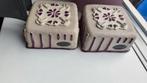 2x riverdale gebak/taartdecoratie, paars & beige, Ophalen of Verzenden