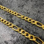 21k gouden ketting figaro schakel nieuw