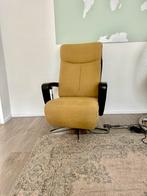 Luxe stoel van Prominent sta op fauteuil draaibaar, Huis en Inrichting, Fauteuils, Ophalen, Zo goed als nieuw, Stof, 50 tot 75 cm
