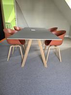 Mooie tafel met 4 stoelen, Huis en Inrichting, Tafels | Eettafels, Ophalen, Zo goed als nieuw, Rechthoekig, 50 tot 100 cm