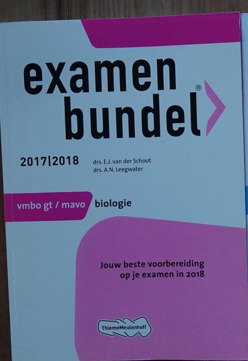 Examenbundel biologie - vmbo-gt / mavo -koopje!, Boeken, Schoolboeken, Zo goed als nieuw, Biologie, VMBO, Ophalen of Verzenden