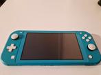 Nitendo Switch lite turquoise, case en originele oplader, Spelcomputers en Games, Spelcomputers | Nintendo Switch, Ophalen of Verzenden