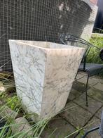 Echt marmeren plantenbak, Ophalen, Zo goed als nieuw, Minder dan 60 cm