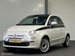 Fiat 500 1.2 Lounge [ NAP leder EERSTE eigenaar! ], 4 cilinders, 840 kg, 4 stoelen, Wit