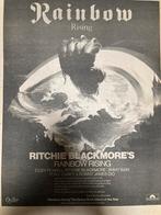 RAINBOW Rising release A3 advertentie, Ophalen of Verzenden