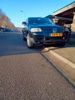Volkswagen Touareg 3.2 V6 177KW 4MOTION AUT 2004 Zwart, Auto's, Volkswagen, Automaat, 3189 cc, Zwart, Bruin