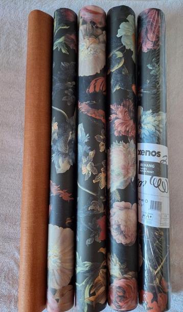 Restant behang,  mooie print beschikbaar voor biedingen