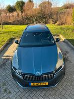 Skoda superb 1.4 TSI iv Sportline plug-in hybrid 2020, Auto's, Skoda, Zwart, 156 pk, Alcantara, 59 km/l