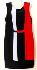 Joseph Ribkoff zwart/wit/rood jurk maat 44/46[vDm]