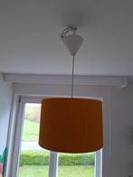 Gele hanglamp, Ophalen of Verzenden, Zo goed als nieuw