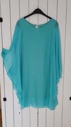 Jurk/tuniek Ibiza style - Turquoise - maat L = ZGAN, Maat 38/40 (M), Blauw, Ophalen of Verzenden, Zo goed als nieuw