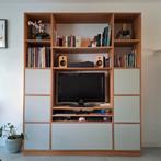 Mooie tv / boekenkast ( of wat je zelf wil!), Huis en Inrichting, Ophalen, 200 cm of meer, Zo goed als nieuw, 25 tot 50 cm