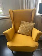 Ikea strandmon fauteuil geel, Ophalen, Gebruikt, 75 tot 100 cm, 50 tot 75 cm