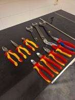 Knipex VDE tangen zgan, Meerdere bacho,s en wiha tangenset, Ophalen of Verzenden, Zo goed als nieuw