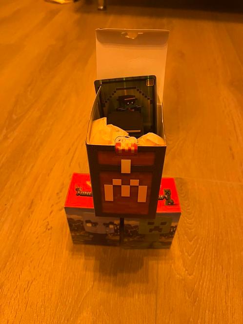 McDonalds Minecraft speeltjes, Verzamelen, Poppetjes en Figuurtjes, Zo goed als nieuw, Ophalen of Verzenden