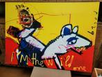 Herman Brood i'm the Wild one Airpaint, Antiek en Kunst, Kunst | Schilderijen | Modern, Ophalen