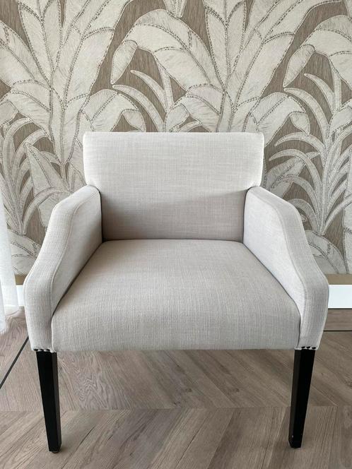 8 eetkamerstoelen/ fauteuils, Huis en Inrichting, Stoelen, Zo goed als nieuw, Vijf, Zes of meer stoelen, Hout, Stof, Overige kleuren