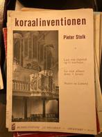 bladmuziek Koraalinventionen Pieter Stolk, Orgel, Gebruikt, Klassiek, Overige soorten