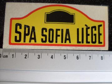 sticker spa sofia liege logo middel 33x beschikbaar voor biedingen
