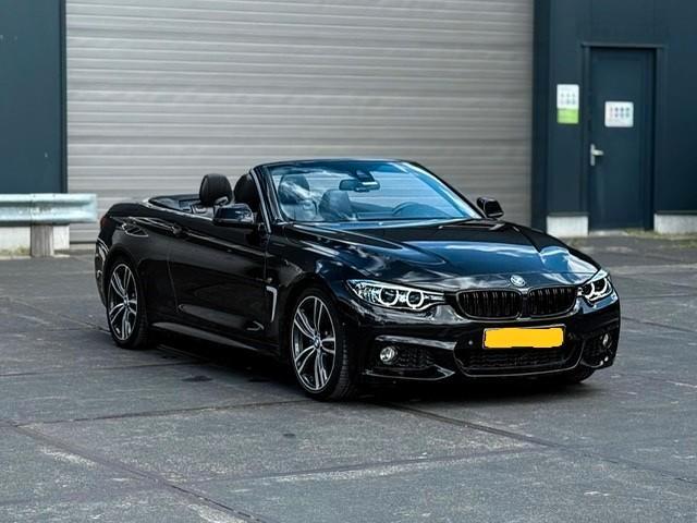 BMW 4-Serie 420I Executive M-Cabrio AUT 2016 Zwart, Auto's, BMW, Particulier, 4-Serie, 360° camera, ABS, Achteruitrijcamera, Airbags
