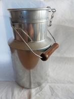 Oud Frans melkemmertje aluminium | 23,5 cm hoog, Verzenden