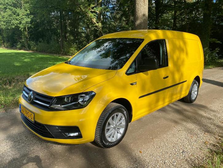 Volkswagen Caddy maxi automaat, Auto's, Bestelauto's, Particulier, ABS, Airbags, Airconditioning, Alarm, Bluetooth, Bochtverlichting