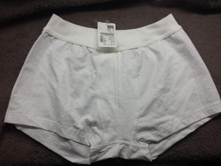 Nieuwe Witte Heren Boxers HQ Basic maat S (440), Kleding | Heren, Ondergoed, Boxer, Wit, Ophalen of Verzenden