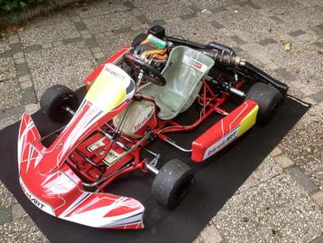 Kart Birel Art met Honda 9Pk 4takt(GX200 GK4) raceklaar beschikbaar voor biedingen