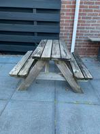 Kinder tuinbankje, Tuin en Terras, Picknicktafels, Ophalen, Gebruikt, Rechthoekig, Hout