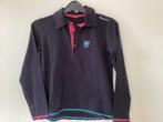 Donker blauwe paardrij Polo Fauganza/Decathlon 12 Y.  128?, Kinderen, Overige soorten, Ophalen of Verzenden, Zo goed als nieuw