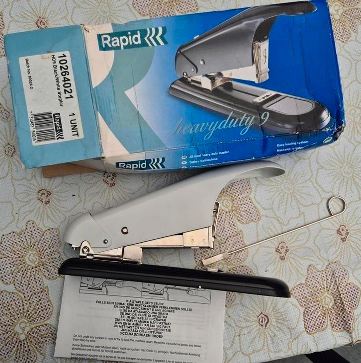 Rapid HD9 nietmachine, Diversen, Bureau-accessoires, Nieuw, Ophalen of Verzenden
