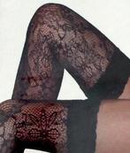 Nieuwe hold-up / pantykousen panty bloemen kousen zwart, Kleding | Dames, Leggings, Maillots en Panty's, Nieuw, Ophalen of Verzenden