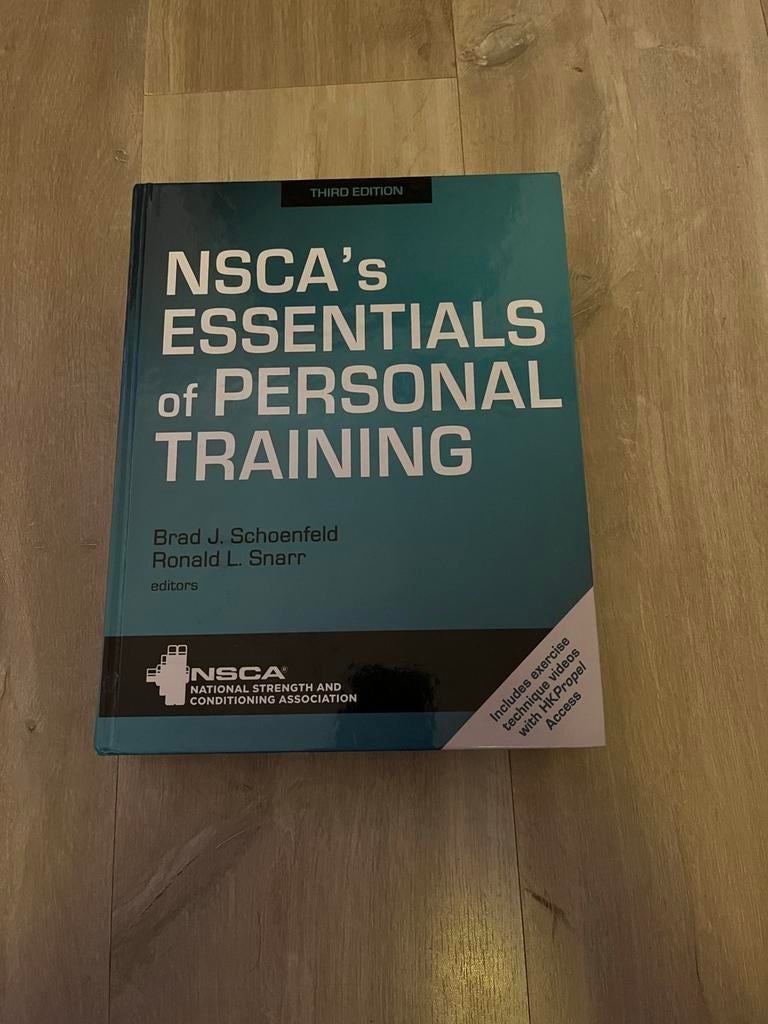 NSCA’s Essentials of Personal Training, Ophalen of Verzenden, Zo goed als nieuw