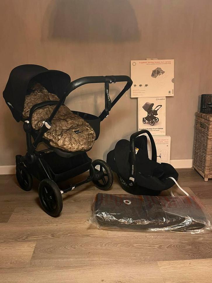 Bugaboo Donkey 5 Mono (nieuwste model), Kinderen en Baby's, Kinderwagens en Combinaties, Zo goed als nieuw, Kinderwagen, Bugaboo