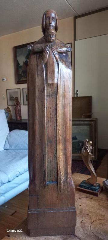 Mariabeeld Art Deco -Karel Laloo 1929 beschikbaar voor biedingen