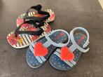Slippers Havaianas bloem maat 23, blauwe Ipanema maat 22/23, Ophalen, Gebruikt, Meisje, Overige typen