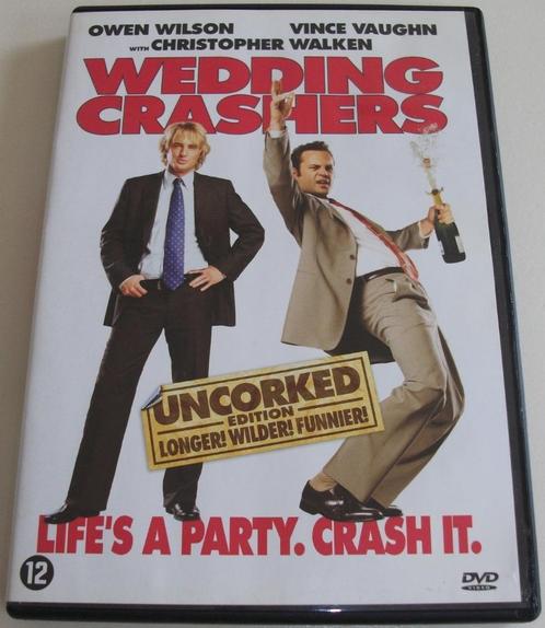 Dvd *** WEDDING CRASHERS *** Uncorked Edition, Cd's en Dvd's, Dvd's | Komedie, Zo goed als nieuw, Overige genres, Vanaf 12 jaar