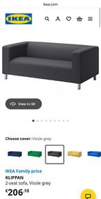 IKEA two-seats sofa, Ophalen, 90 cm, Tweepersoons, 190 cm of minder