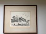 Lijnets van Anna Doedijns, Veenendaal 15/250, Antiek en Kunst, Kunst | Etsen en Gravures, Ophalen of Verzenden