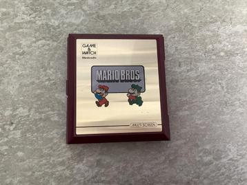 Nintendo Game & Watch Mario Bros beschikbaar voor biedingen