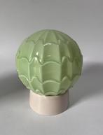 Prachtige vintage Thabur plafondlamp zacht groen lamp, Huis en Inrichting, Lampen | Plafondlampen, Ophalen of Verzenden