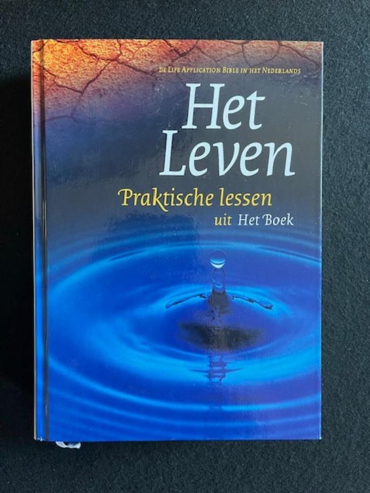 Het Leven, praktische lessen uit Het Boek; Studiebijbel, Boeken, Godsdienst en Theologie, Zo goed als nieuw, Verzenden
