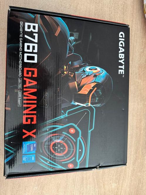 (Nieuw) gigabyte B760 gaming x, Computers en Software, Moederborden, Nieuw, Intel, DDR5, Ophalen of Verzenden