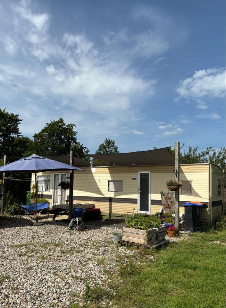 Gerenoveerde stacaravan volledig elektrisch, Caravans en Kamperen, Stacaravans, tot en met 4, Ophalen